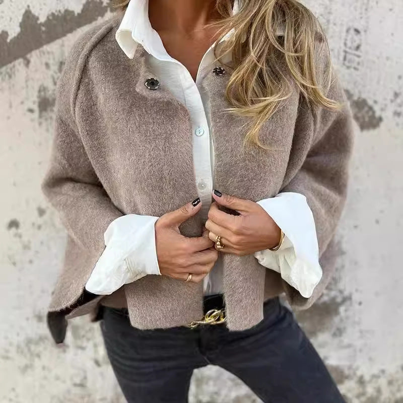 ELISE | Jachetă scurtă cu mâneci elegante și evazate