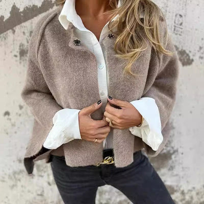 ELISE | Jachetă scurtă cu mâneci elegante și evazate
