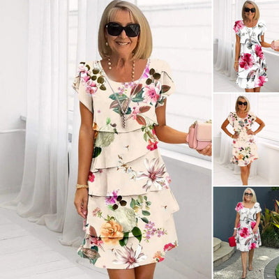 LYRA | Rochie Elegantă cu Flori