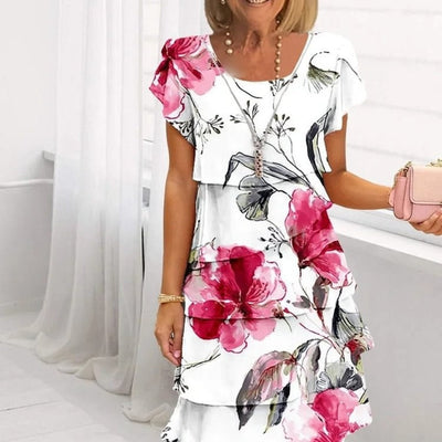 LYRA | Rochie Elegantă cu Flori
