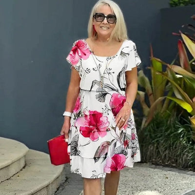 LYRA | Rochie Elegantă cu Flori