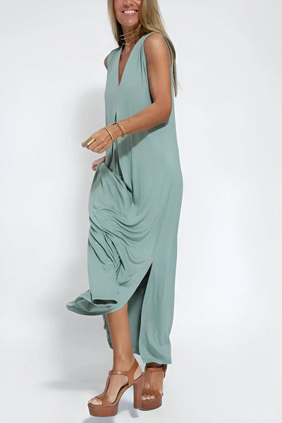 BEATRIZ | Rochie Elegantă Lungă cu Cardigan Inclus